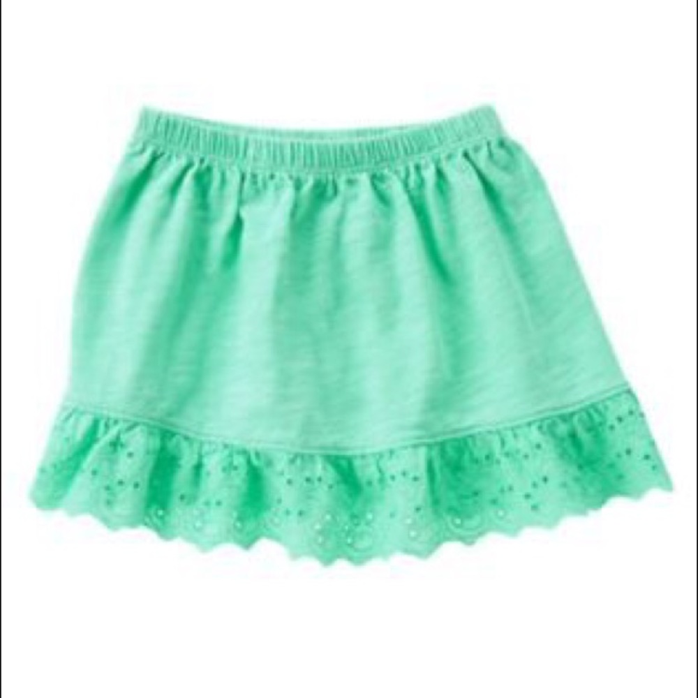 {Crazy 8} Eyelet Ruffle Skirt